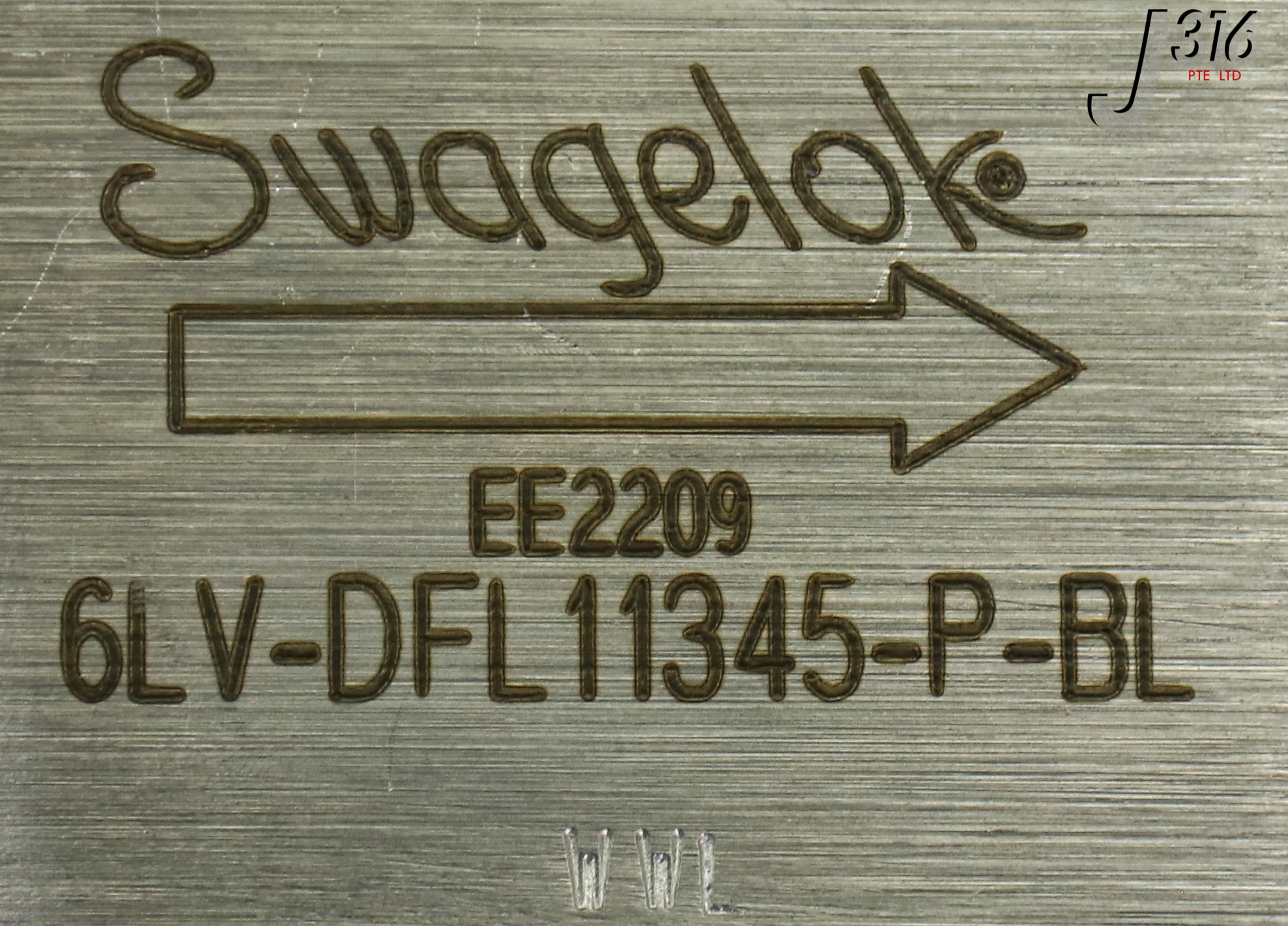 16956 SWAGELOK UHP LOW PRESSURE DIAPHRAGM VALVE 6LV-DFL11345-P-BL